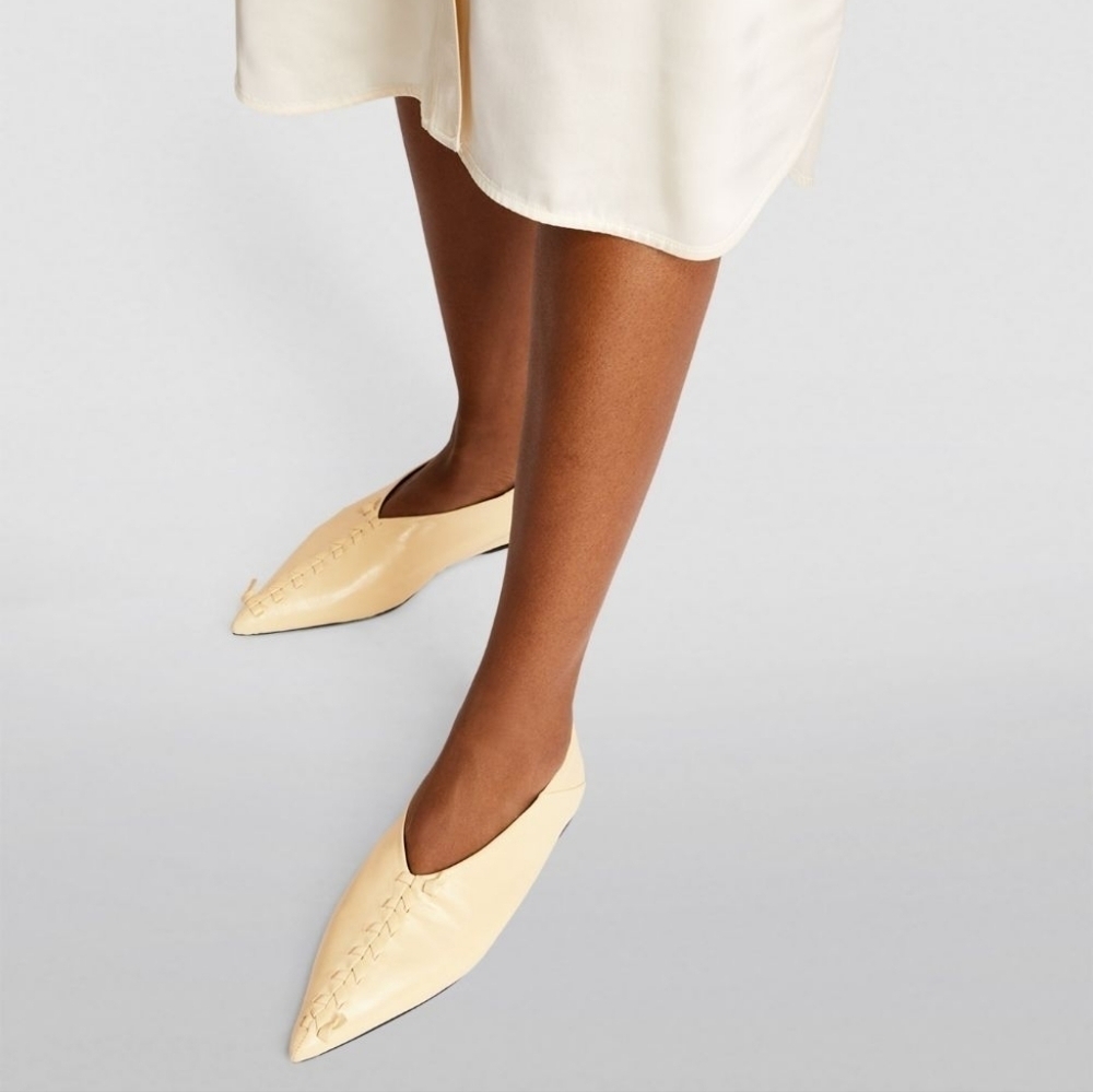 Jil Sander ballerina flats size 40 BNWB - Picture 3 of 10